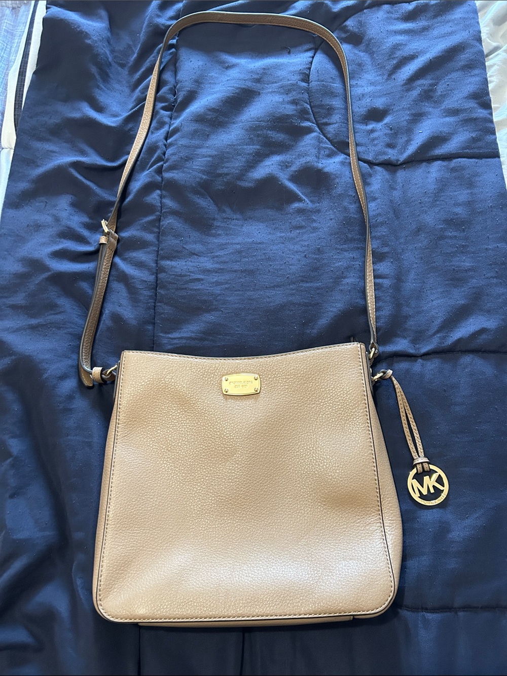 Michael Kors Pebbled Leather Crossbody Bag